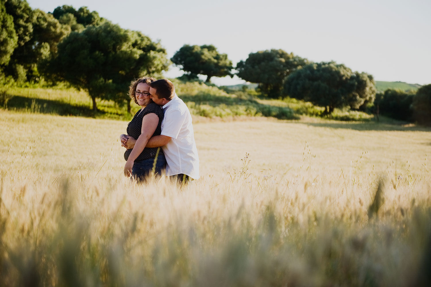 Engagement photos in Vejer